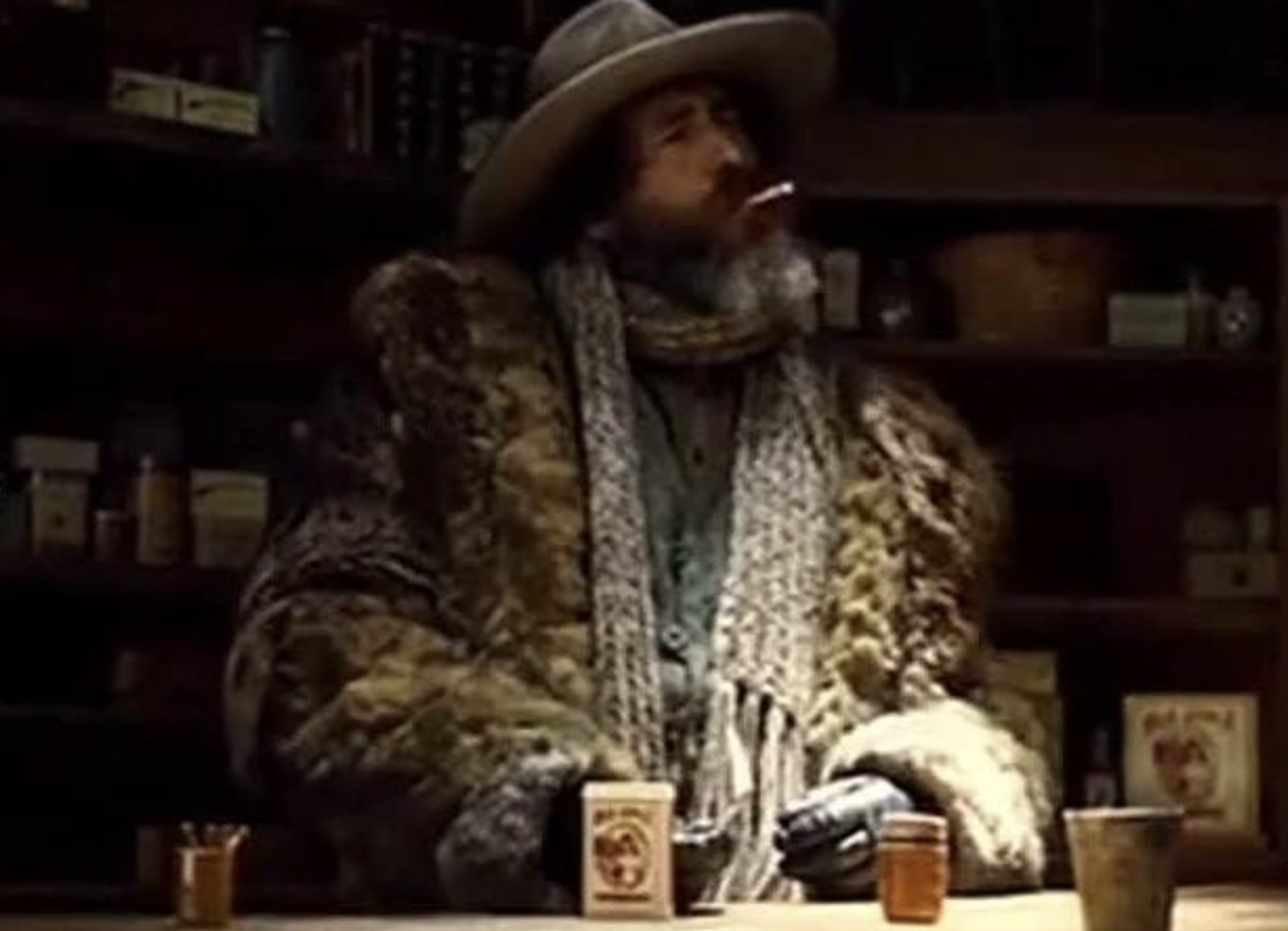 “Tarantino’s red apple smokes are cute. Really tickled me in Hateful 8 when he said señor Bob was enjoying a manzana roja.”